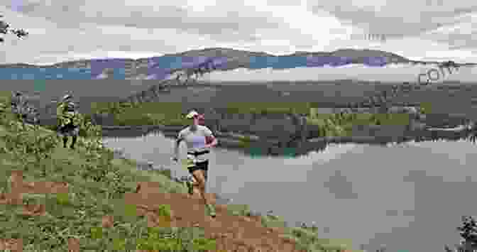 A Group Of Runners Traversing A Rugged Trail In The Yukon Wilderness Running North: A Yukon Adventure