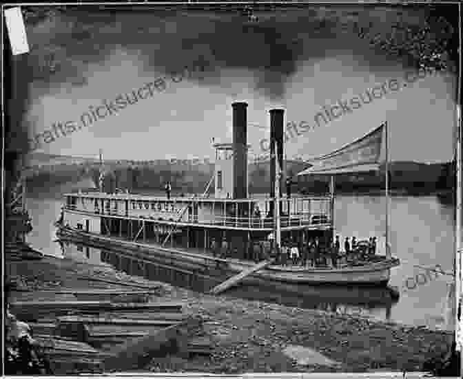 A Steamboat Plies The Waters Of The Mississippi River, Carrying Settlers And Goods Westward Old Man River: The Mississippi River In North American History