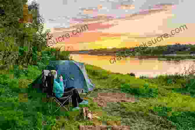 Sarah Luddington Relaxing In A Picturesque Camp Setting Camps And Trails Sarah Luddington