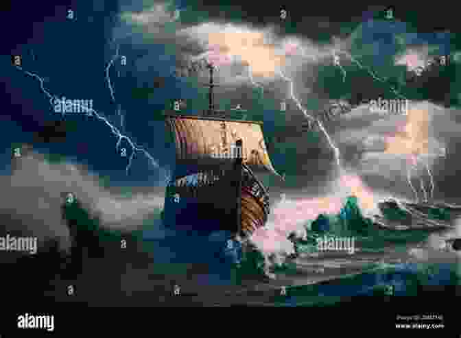 The Argonauts Encounter A Fierce Storm At Sea. Sailing Acts: Following An Ancient Voyage
